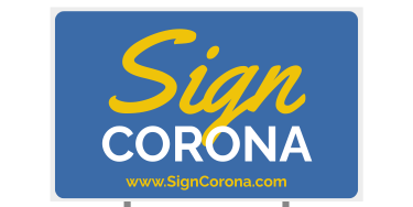 Sign Corona